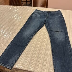 American Eagle Outfitters Dark Blue Straight Jeans